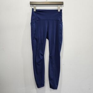 Lululemon Breezy Dot Tight *25" Onyx Blue